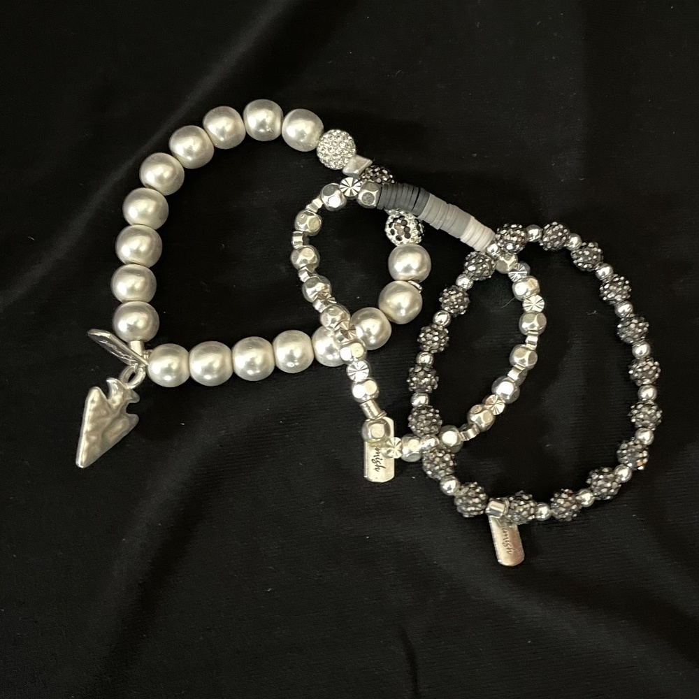 Erimish BRACELET STACK - EXTENDED SIZE FITS UP TO 8 “ wrist size Str